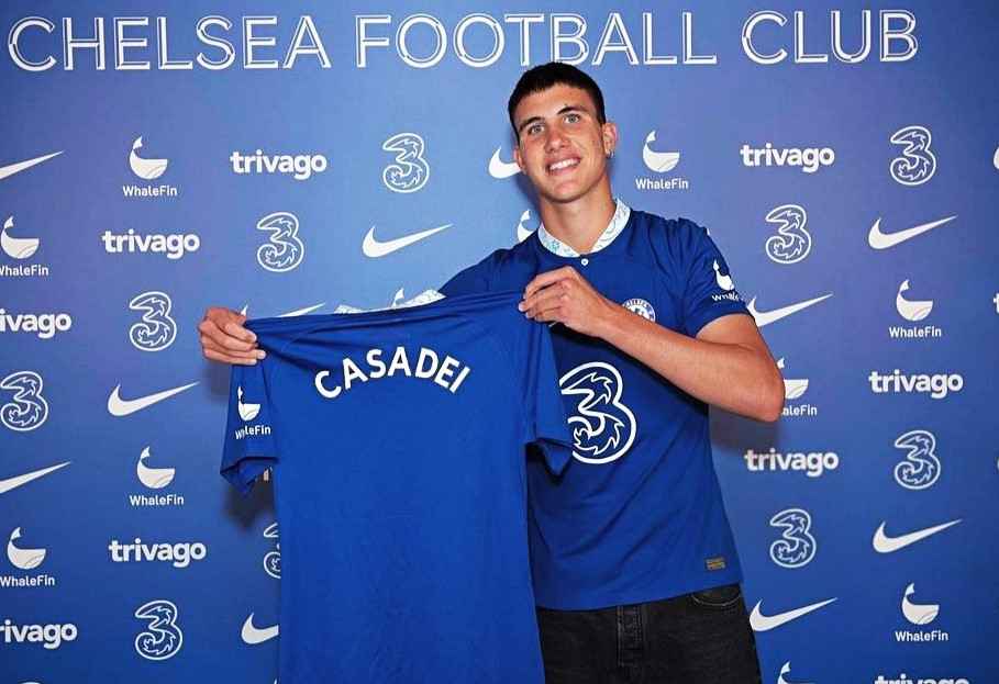 Cesare Casadei Chelsea contract