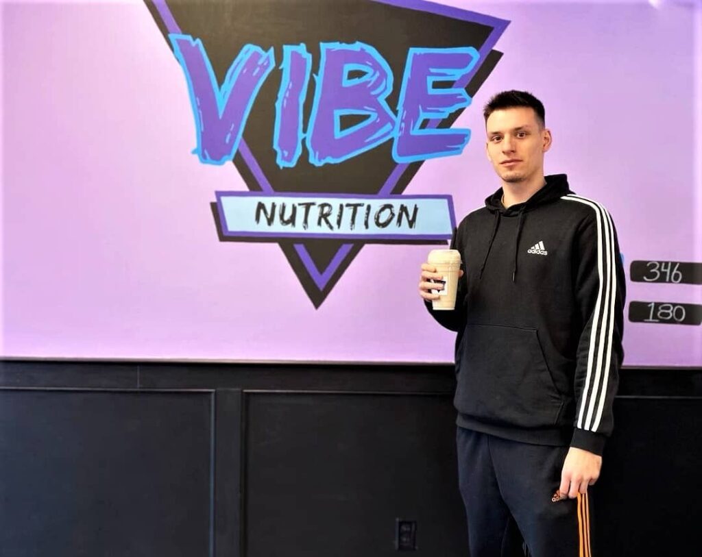 Peter Kiss Sponsorship with Vibe Nutrition