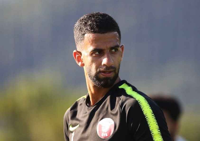 Qatar goalkeepr Saad Al Sheeb